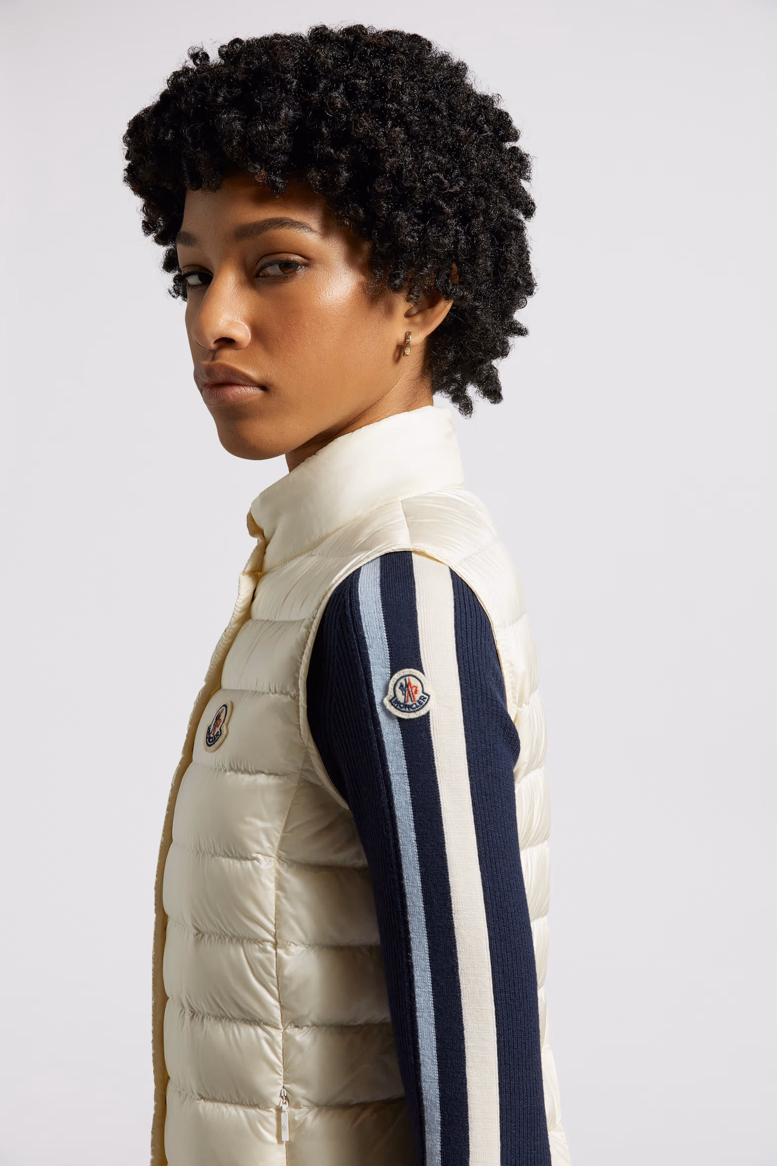 Chaleco plumífero plegable Liane Mujer Blanco Moncler 4